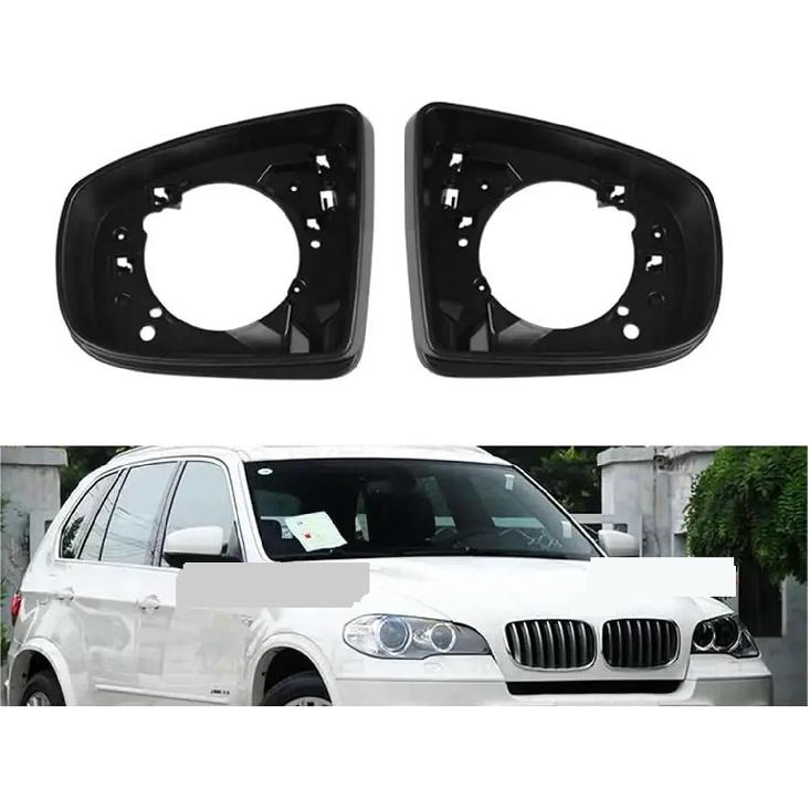 

Compatible For BMW X5 E70 X6 E71 2008 2009 2010 2011 2012 Side Mirror Rearview Mirrors Housing Frame Cover Replace Outer Reverse Trim(Righ)