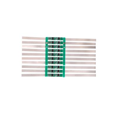 10Pcs 2A Bms Pcm Battery Protection Board For 3.7V 18650 Li-Ion Lithium Battery With Solder Over Current Protection Function