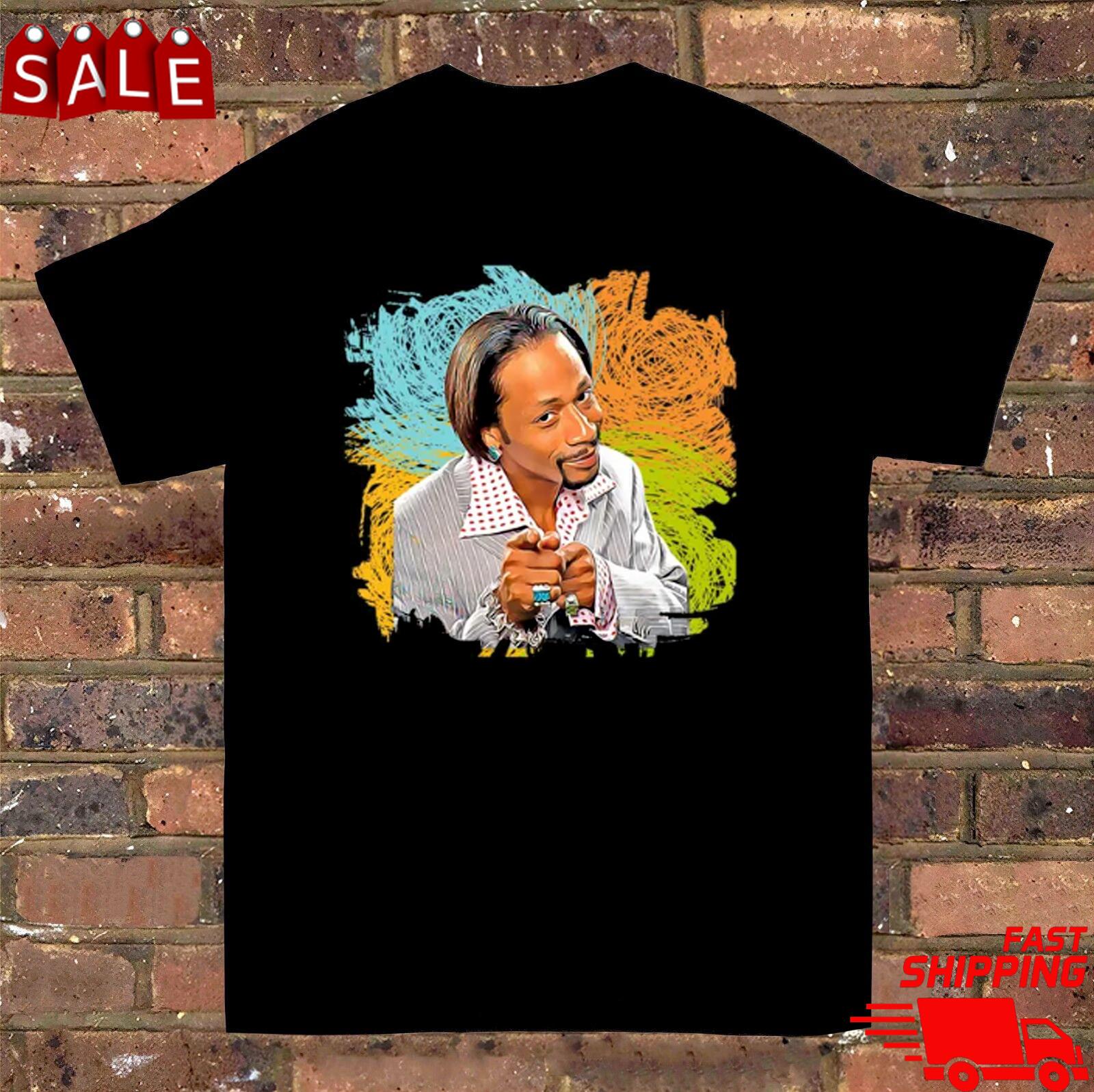 Vintage Katt Williams Cotton Black Shirt Unisex TU245 XL
