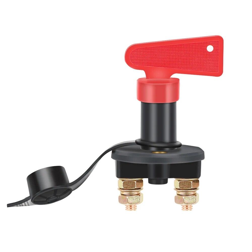 Car Battery Disconnect Switch M8 Power Isolator Cut Off Kill Switch For Truck Boat Marine ATV