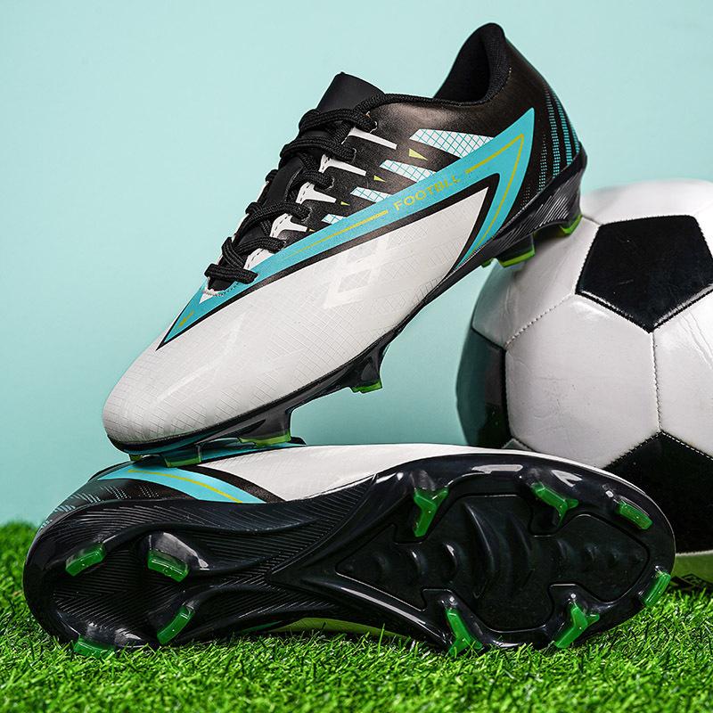 Football shoes boys low-top primary and secondary school students competition training shoes artificial grass long nails broken nails sports shoes