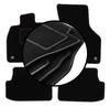 Set of Velour Floor Mats For: Volkswagen Golf VII Alltrack, Hatchback, Station Wagon, Variant (2012-)
