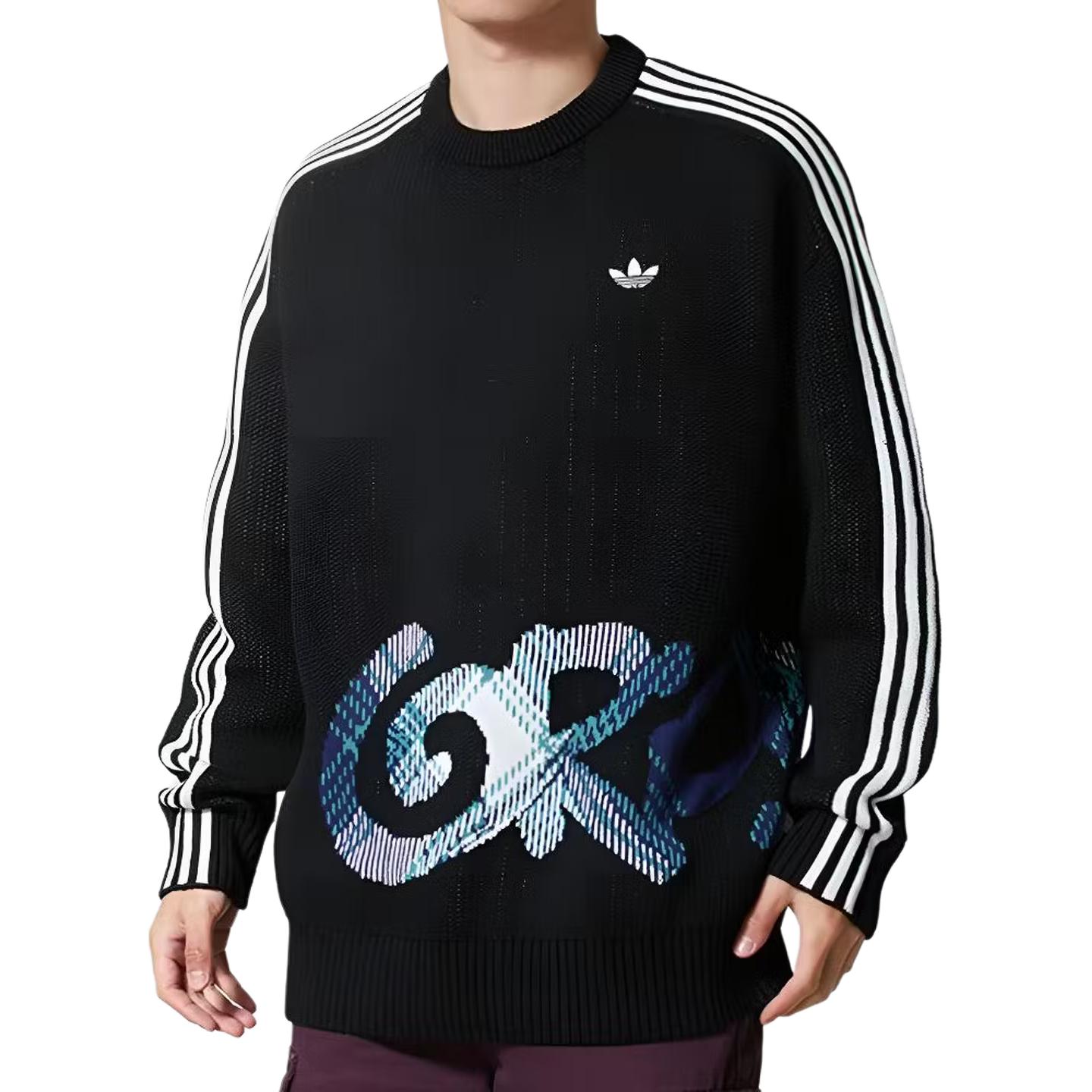 Adidas Originals PLAID SWEATSHIRT Knitwear Men s KC0110 XL