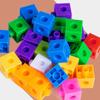 Montessori Cube Puzzle Building Blocks Multilink Rainbow Building Blocks Toy  Birthday Gifts