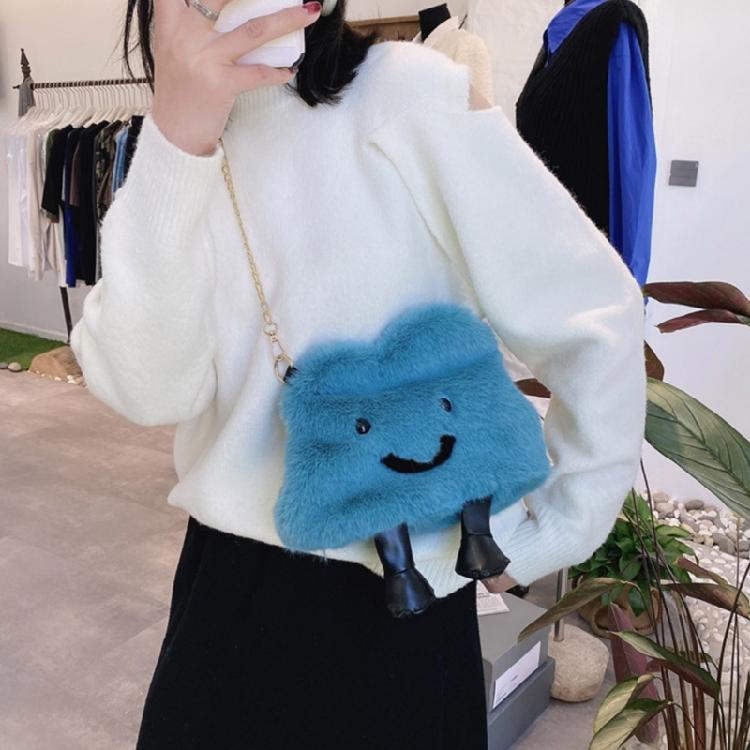 Fashionable Cloud Shaped Handbag Crossbody Bags Must Have Shoulder Bag for Girls