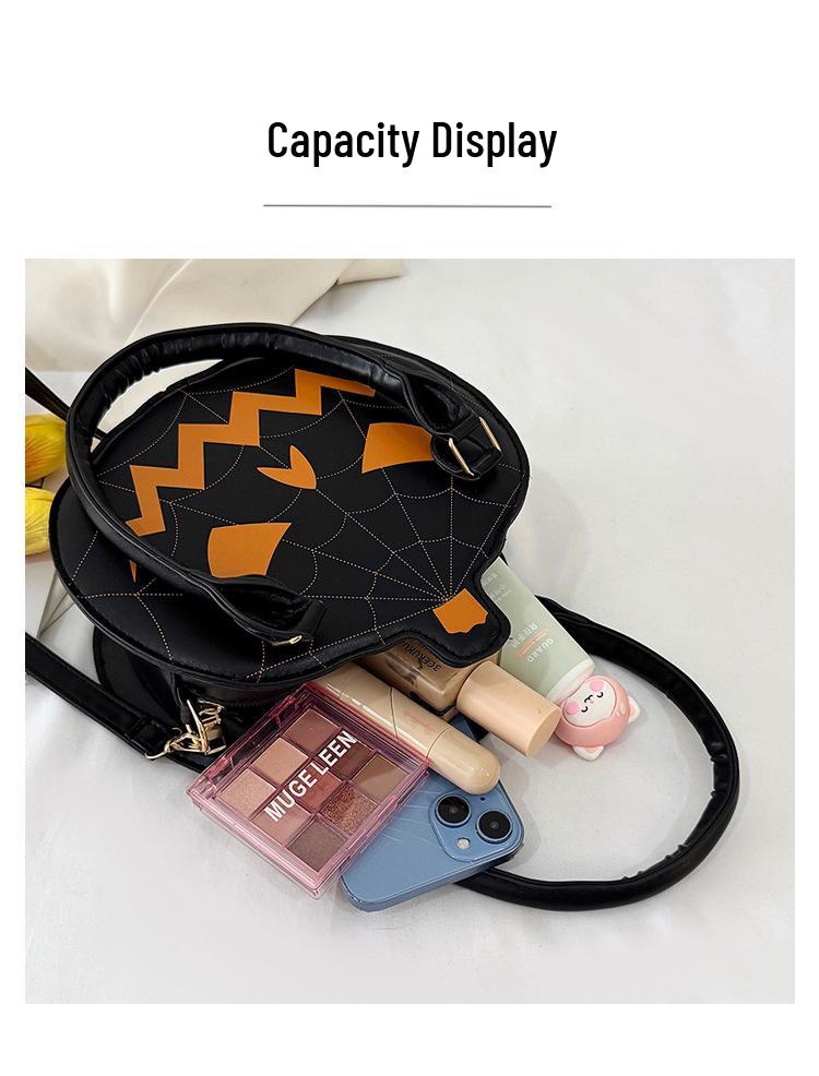 Lässige Damen Colorblock Umhänge- & Schultertasche - Halloween 2025 Edition