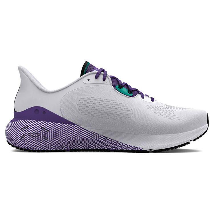 Under Armour HOVR Machina 3 CN Fashion Comfortable Sports Fabric Low-Top Running Shoes Men Sneaker White Purple 3025650-103
