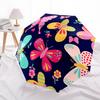 1pc Butterfly Print Automatic Umbrella - Automatic Opening And Closing, Sturdy Iron Frame, Portable Folding Design Yy251018127