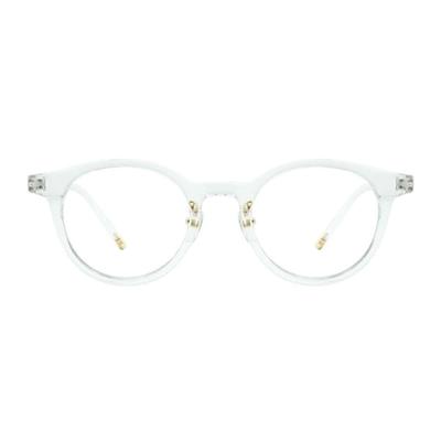 Oart Handke CRYSTAL Runde Klare Hornrandbrille