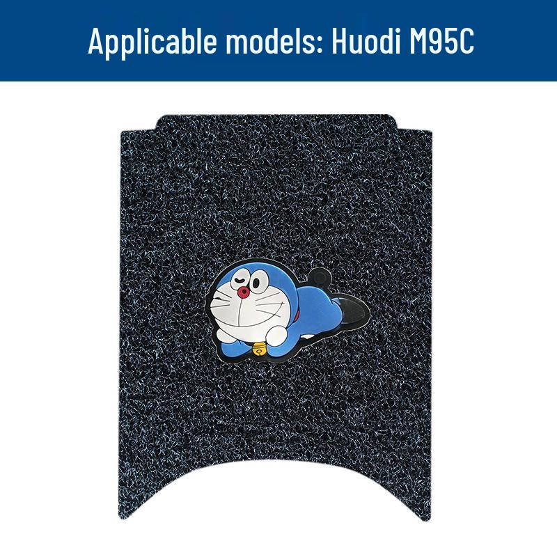 Waterproof Huodi M95C Coil Foot Mats: Sun-Proof, Dirt & Wear-Resistant Pedal Accessories