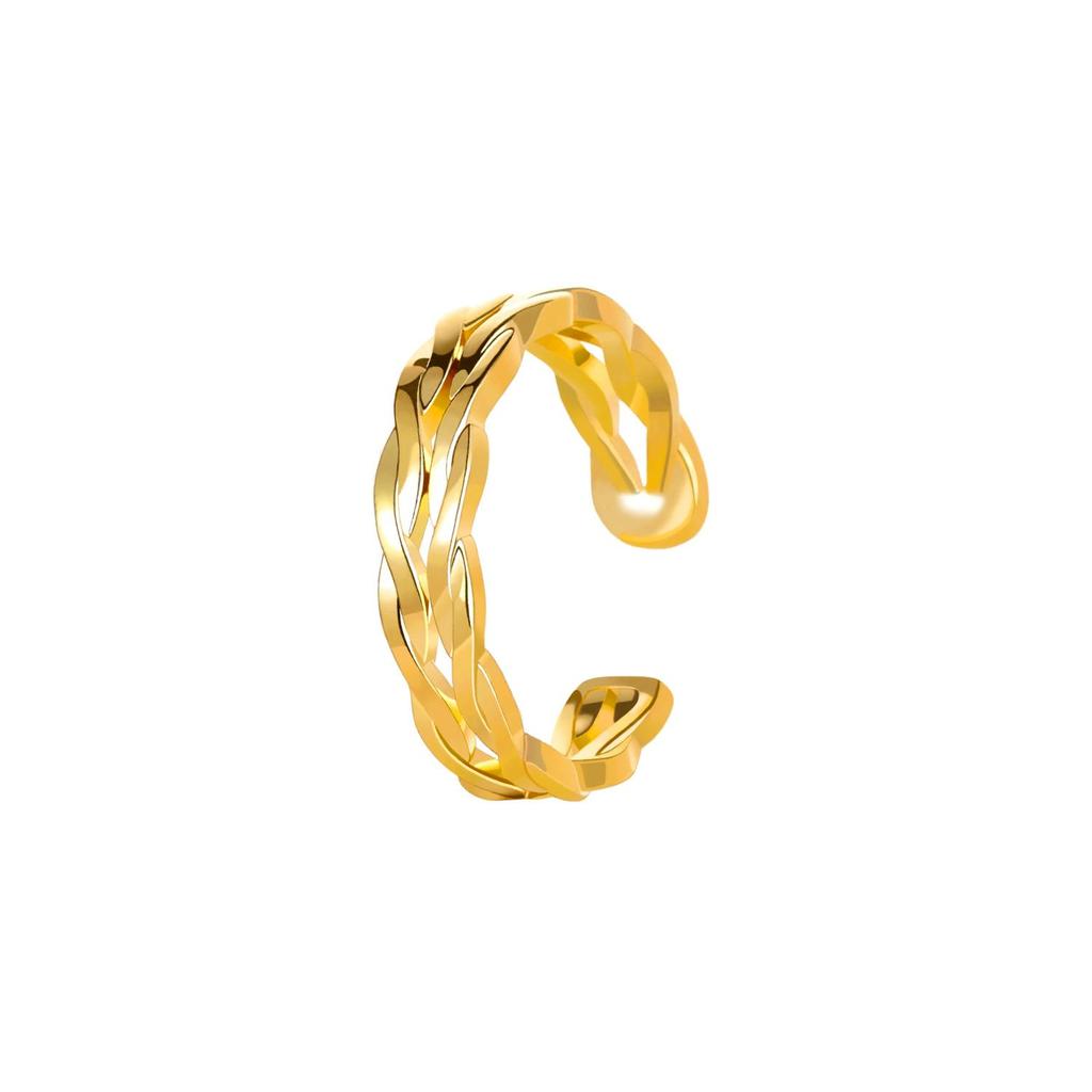 Cercei cu clips pentru ureche de aur