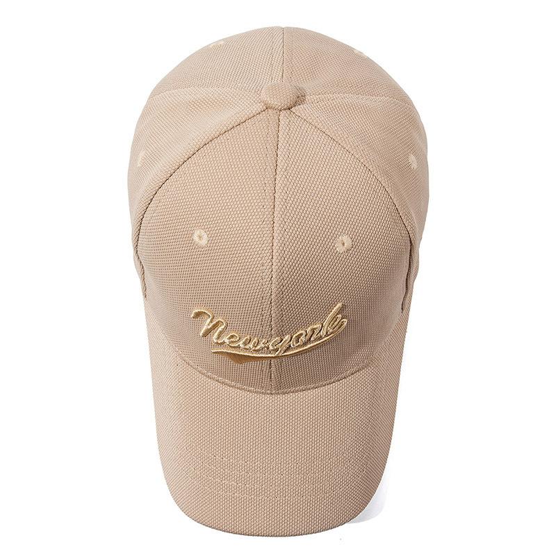 Spring and Autumn New Pineapple Cloth Baseball Hat Men's Embroidered Alphabet Cap Outdoor Casual Versatile Sunshade Sunscreen Hat