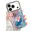 Golden Marble Pattern Phone Case For iPhone 17 Pro Max Plating Lens Frame Clear Soft Cover For iPhone 16 15 14 13 Pro Max 11 16E 17E