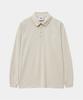 CREW MEMBERS ONLY Resort Long Sleeve Polo Beige