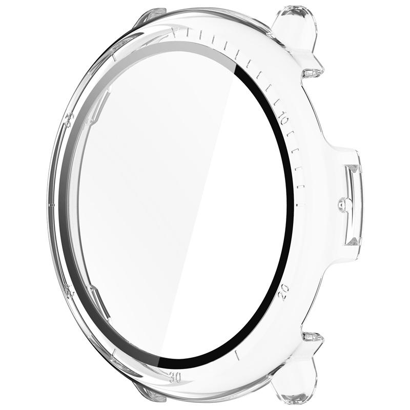 

Чехол из закаленного стекла PC+ для умных часов Amazfit Active2, ремешок, защитная оболочка, полное покрытие, аксессуары для экрана For Amazfit Active2 прозрачный