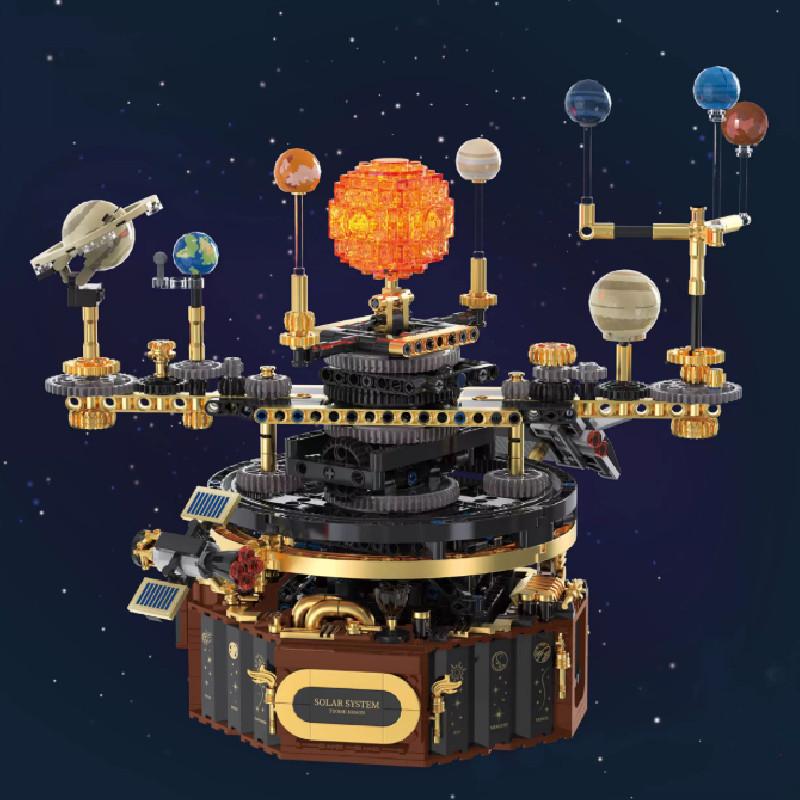 Space Themed Solar System Model Building Kit For Science Enthusiasts And Kids