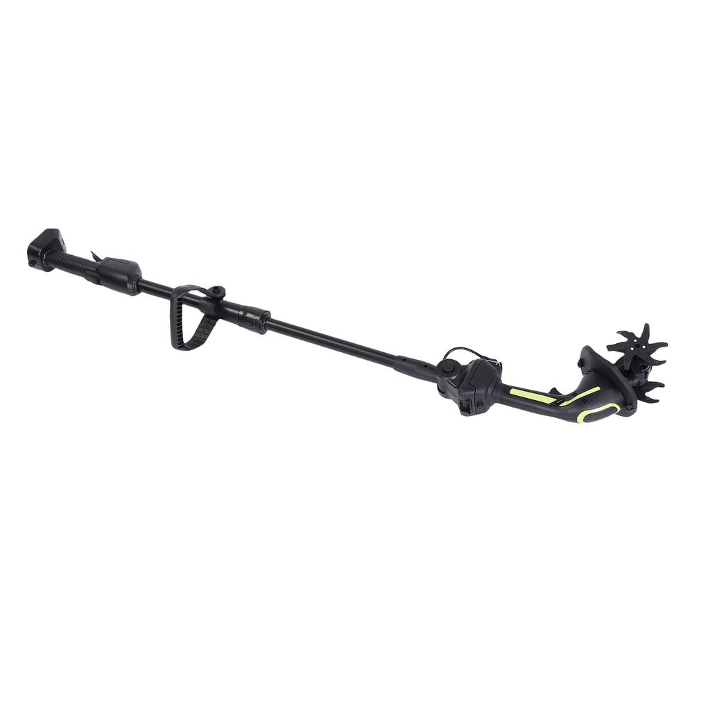 Cordless Electric Garden Tiller Cultivator Rotavator Lightweight Rechargeable 235rpm 10cm Tilling Width Depth for Vegetable Field Greenhouse