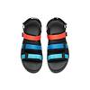 Anta Color Block Velcro Casual Beach Sandals Men Sandals Black Red Blue 91926971-4
