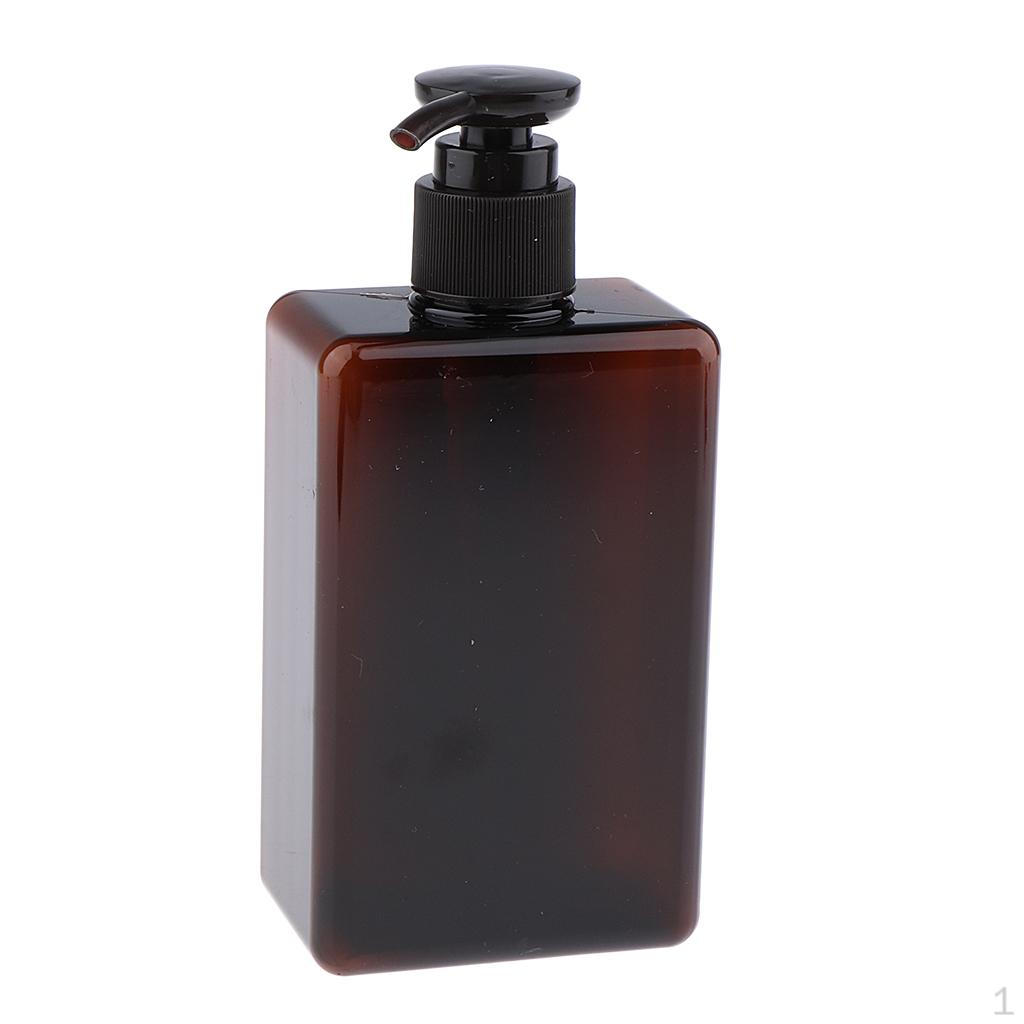 280 ml Leere Seifen-Shampoo-Flasche mit nachfüllbaren Spenderbehältern zur Aufbewahrung von Spülung, Körper