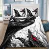 Duvet Cover Anime Berserk Pillowcase Bedding Set Adult Boy Girl Bedroom Decoration Boys Gift Single Double Large Size