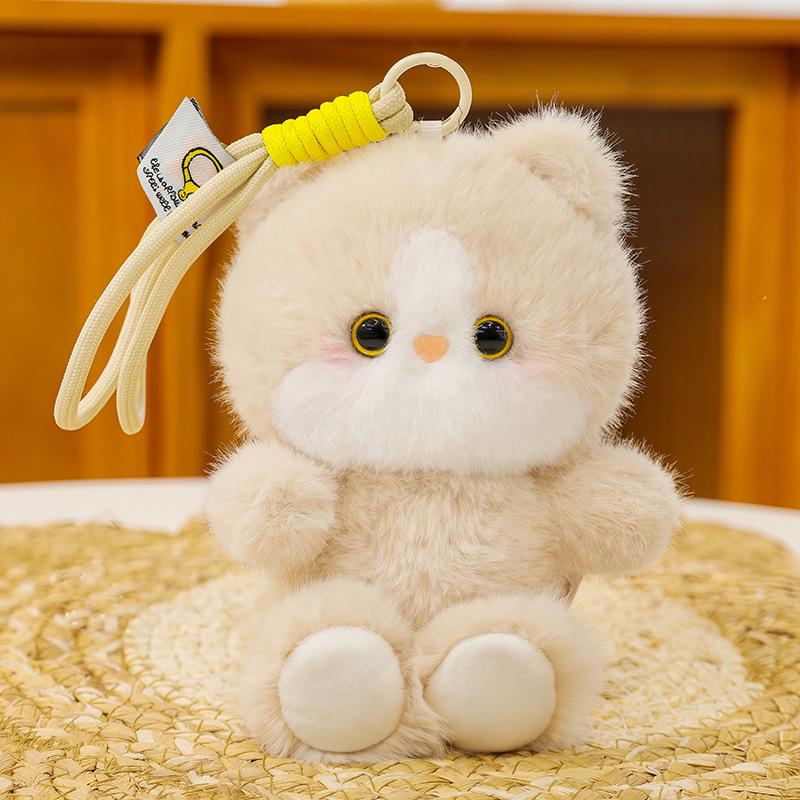 Cute Pudding Cat Cloth Dolls: Cross-border Simulation Plush Toy Figurines 13cm
