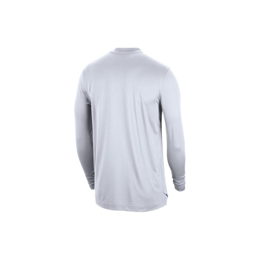 Nike NBA Brooklyn Nets City Edition Loose Fit Dri-Fit L/S T-shirt White Men Streetwear DN8487-100