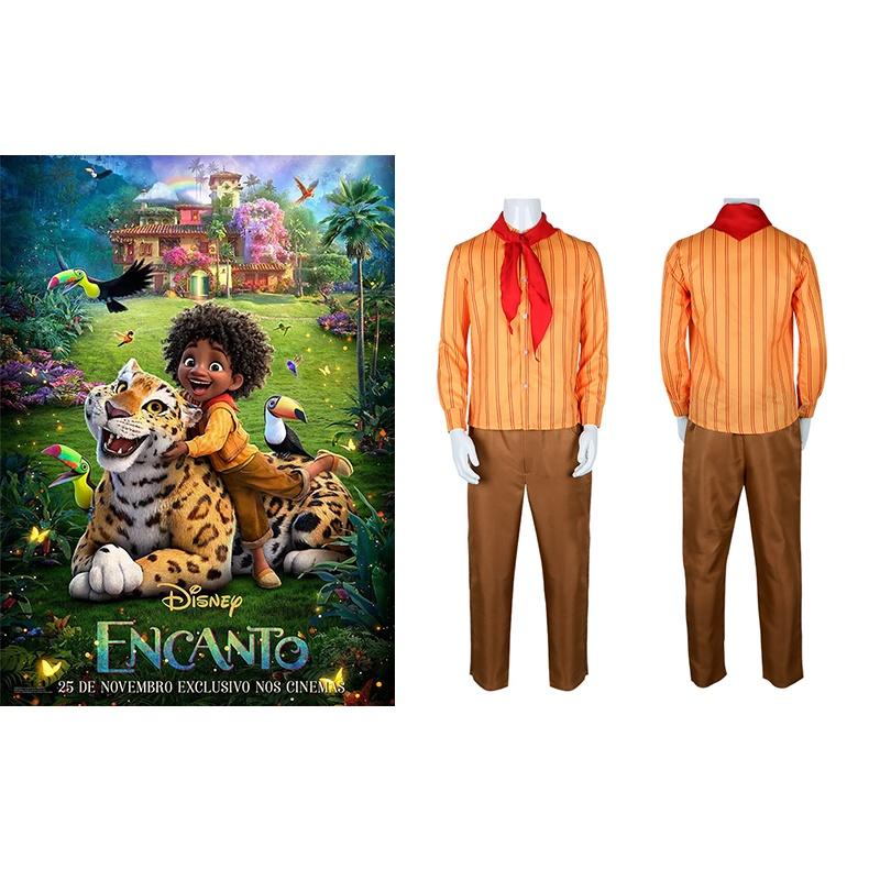 Encanto Antonio Cosplay Costume Shirt Pants Halloween Suit For Kids Perfect For Role Play