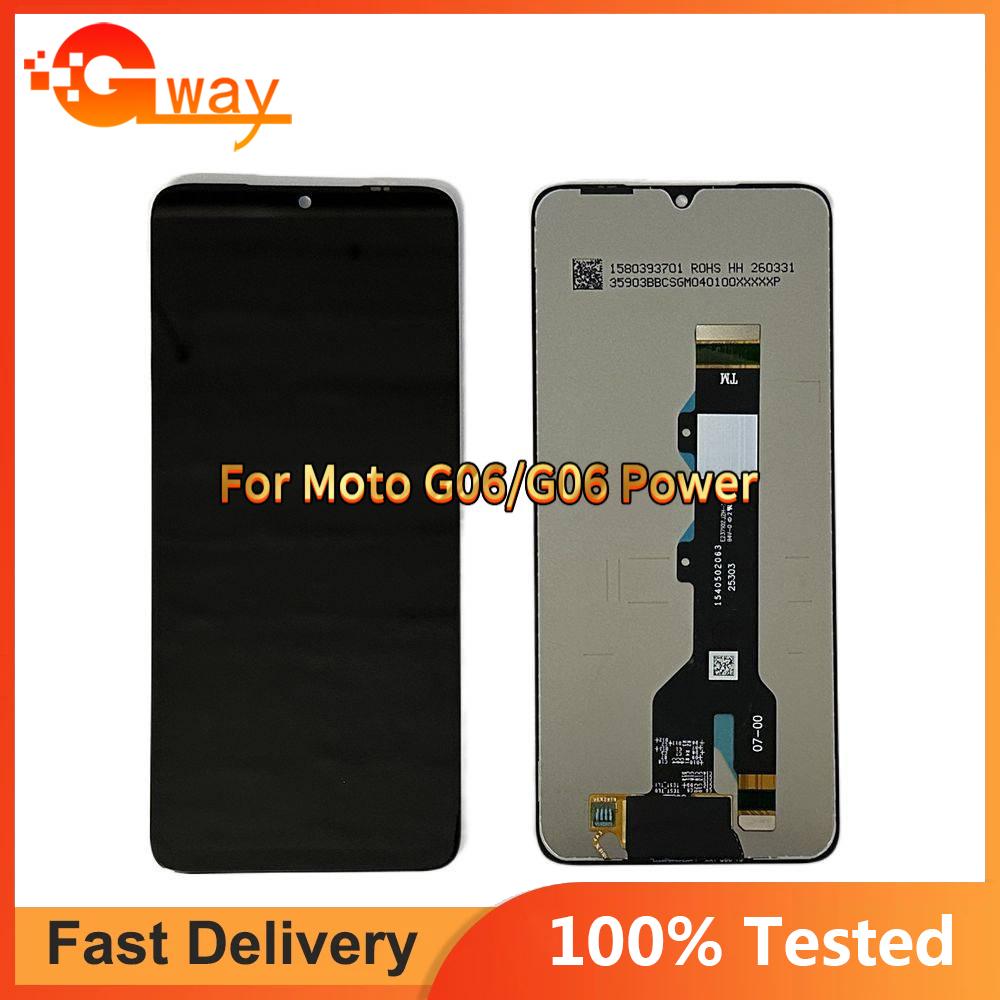 Schermo LCD e Digitizer Assemblaggio Completo Per Moto G06 G06 Power