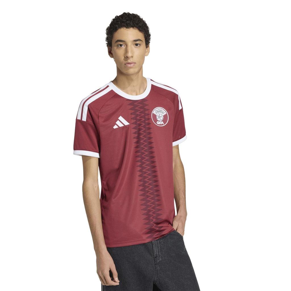 adidas Mens 2026 Qatar FA Home Jersey