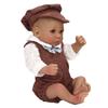 Newborn Infant Doll 10 Inch Children Lovely Lifelike Soft Silicone Girl Baby Doll Role Play Toy