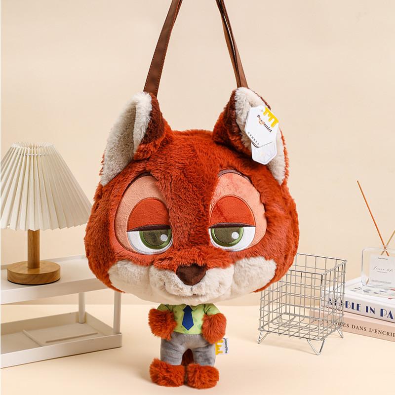 Zootopia Nick Plüsch Umhängetasche Mit Großem Fassungsvermögen Für Kinder Und Jugendliche