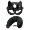 Masque de renard queue Cosplay masque pour les yeux bouchon anal en métal jeu de rôle SM accessoire jouets sexuels pour