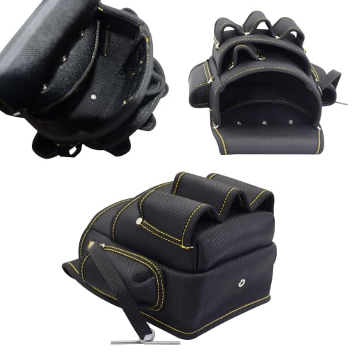 Yumeen Waist Bag, Nail Pouch, Electrician, Carpenter, Frame Carpenter, Gardening, Work Tool Waist Bag, Nail Pouch, Temporary Frame, Lightweight DIY, 2