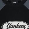 New MLB Preppy Style Collection New York Yankees Sweatshirt Unisex Black 3AMTV0251-50BKS