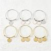 Stainless Steel Circle Bracelet with DIY Laser Engraving and UV Color