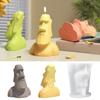3D Art Statue Silicone Candle Molds for Candle Soap Gypsum Decoration Epoxy Resin Silicone Molds Fondant Silicone Molds