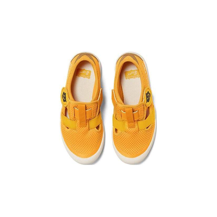 Onitsuka Tiger Mexico 66 Comfortable Versatile Shock Absorbing Durable Low Top Casual Shoes Kids sneaker Yellow 1184A198-750