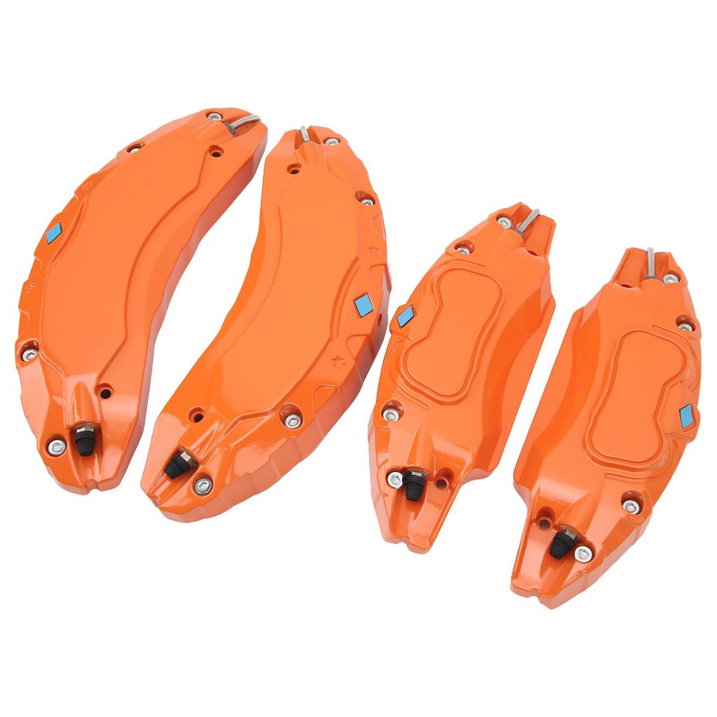 4 Pcs 18in 19in Wheel Hub Caliper Covers Aluminium Alloy Disc Brake Caliper Guard Protector Cover