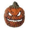 Haunted House Lighting Accessories Halloween Pumpkin Head Light Cover Mask, 3D Scary Face Lamp Nighttime Photo Booth Decor Shade for Porch Garage,