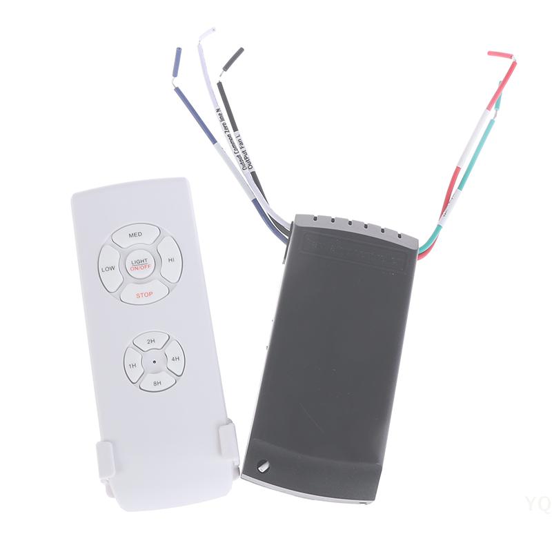 110-240V Ceiling Fan Remote Control - Wireless Speed & Timing Kit