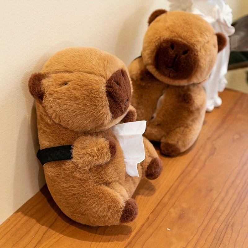 Car Tissue Box Cute Car Armrest Box Creative Drawout Paper Box Multi Functional Hanging Tissue