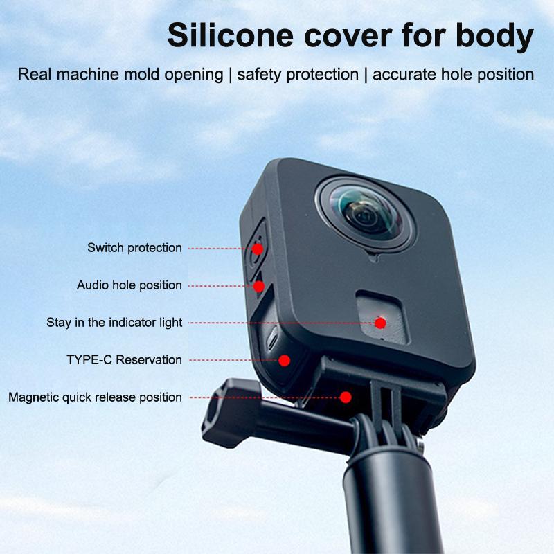 Suitable For Osmo 360 Body Silicone Protective Cover Safety Protective Cover Scratch And Drop Resistant