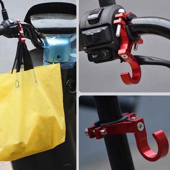 Bike Hook Strong Bearing Adjustable Angle Wear-resistant Multifunctional Aluminum Alloy Anti Rust Scooter