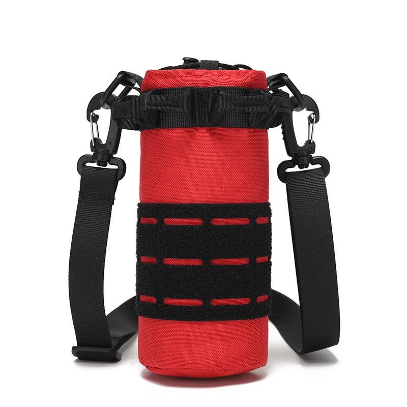 Outdoor Hunting Cycling Water Bottle Bag Removable Shoulder Strap Kettle Holder Bottle Bag