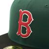 Newera Cap 59FIFTY 70823746 NER35C8947 MLB Boston Red Sox BOS Dark Green Green 7 SIDE PATCH UNDER VISOR ONSPOTZ Custom Made Hat Gokyu Fifty Stylish