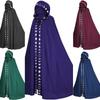 Cape Hooded Halloween Cosplay Costume Medieval Style Unisex Multiple Size Colors
