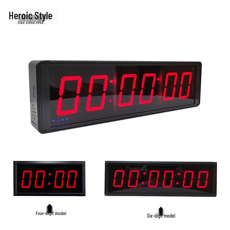 Hero Style 3-inch 6-Digit LED Timer