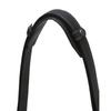 Daks Black Leather Crossbody Bag With Grid Pattern Dbba4f263bk