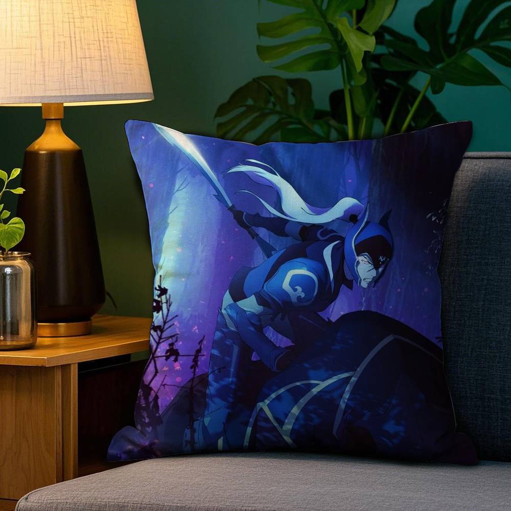 Game Cool D-Dota 2 Pillow Case Sofa Living Room Bedroom Double-sided Printing Square Cushion Nap Time Cushion Cover