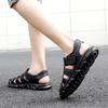 Herren Sandalen Leder Strandsandalen Outdoor Sommer Sport Sandalen
